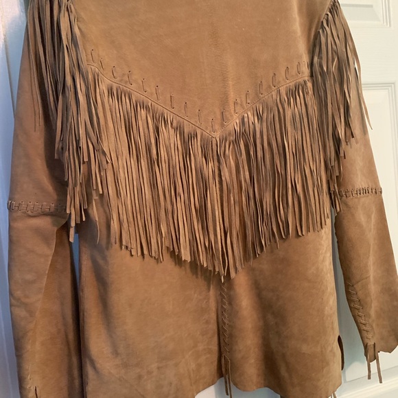 Scully Fringe 100% Suede Leather Jacket
